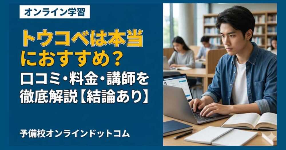 トウコベは本当におすすめ？口コミ・料金・講師を徹底解説【結論あり】